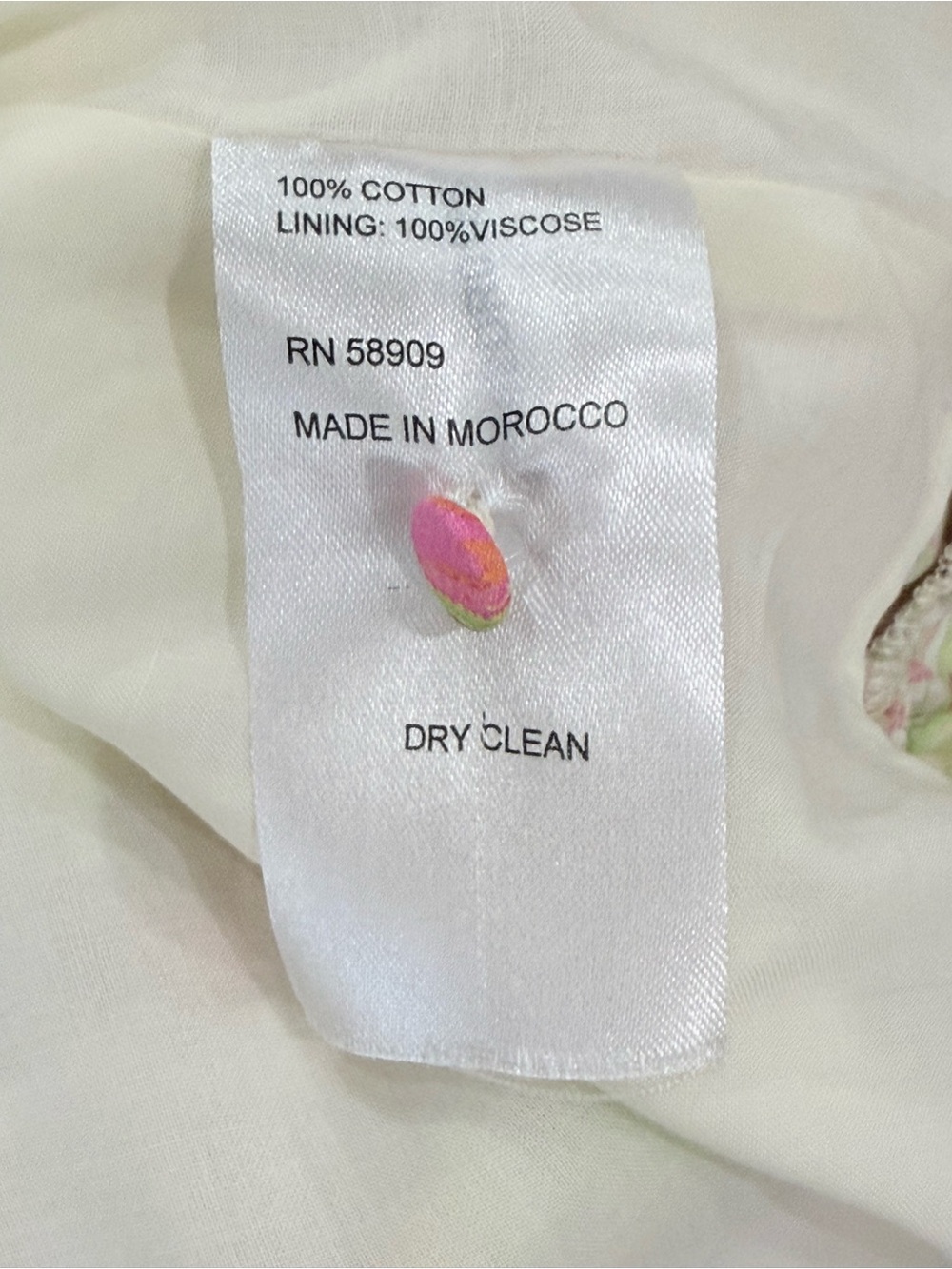 Antonio Melani Brynn Floral Mock Neck Long Sleeve Belted Dress Pink Green NWT - Picture 14 of 14